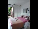 Appartamenti Branka - at the beach: A1(4), SA2(2) Stanici - Riviera Omis  - Studio appartamento - SA2(2): la camera da letto