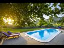 Casa vacanza Joanna - with pool: H(10+1) Tugare - Riviera Omis  - Croazia - H(10+1): la piscina
