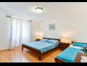 Appartamenti Kosta - 150 m from beach: A1(3), A3(4+1), A4 Kat (2+1) Kustici - Isola di Pag  - Appartamento - A1(3): la camera da letto