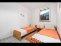 Appartamenti Cathy - 50m from the beach: A1(4+1), A2(4+1), A3(4+1), A4(4+1) Mandre - Isola di Pag  - Appartamento - A2(4+1): la camera da letto