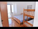 Appartamenti Draga - 15 m from pebble beach: SA1(4), A2(4+2), A4(3+1) Metajna - Isola di Pag  - Appartamento - A2(4+2): la camera da letto