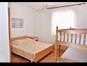 Appartamenti Draga - 15 m from pebble beach: SA1(4), A2(4+2), A4(3+1) Metajna - Isola di Pag  - Appartamento - A2(4+2): la camera da letto