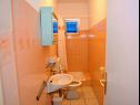 Appartamenti Draga - 15 m from pebble beach: SA1(4), A2(4+2), A4(3+1) Metajna - Isola di Pag  - Appartamento - A4(3+1): il bagno con la toilette