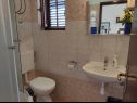 Appartamenti Nives - great location: A1(6), A5(2), A6(2), A7(2), A2(4), A3(3), A4(3) Novalja - Isola di Pag  - Appartamento - A7(2): il bagno con la toilette