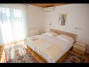 Appartamenti e camere Ivan - great location: A1(2+2), A2(4), SA3(2), R1(2), R2(2) , R3(2) Novalja - Isola di Pag  - Appartamento - A2(4): la camera da letto