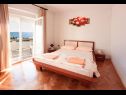 Appartamenti Stjepan - 10m from beach: A1(4+1), A2(2+2), A3(2+1) Pag - Isola di Pag  - Appartamento - A3(2+1): la camera da letto