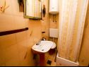 Appartamenti Ljubo - 15m from the sea: A1(4+4), SA2(5+1) Stara Novalja - Isola di Pag  - Appartamento - A1(4+4): il bagno con la toilette