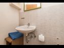 Appartamenti Jadra - 28 m from beach: A1(2+2), A2(5), A3(2+3), A4(6) Stara Novalja - Isola di Pag  - Appartamento - A3(2+3): il bagno con la toilette