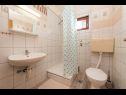 Appartamenti Jadra - 28 m from beach: A1(2+2), A2(5), A3(2+3), A4(6) Stara Novalja - Isola di Pag  - Appartamento - A4(6): il bagno con la toilette