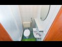 Appartamenti Jope - 60 m from beach: A1(4), A2(4), A3(4+2), A4(6+1), A5(4), A6(2), A7(2+1), A8(2+1), SA9(2), SA10(2), SA11(2) Stara Novalja - Isola di Pag  - Appartamento - A4(6+1): il bagno con la toilette