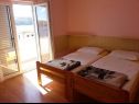 Appartamenti Jope - 60 m from beach: A1(4), A2(4), A3(4+2), A4(6+1), A5(4), A6(2), A7(2+1), A8(2+1), SA9(2), SA10(2), SA11(2) Stara Novalja - Isola di Pag  - Appartamento - A8(2+1): la camera da letto