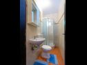 Appartamenti Per - 10 m from sea: A1-Veliki(8) Stara Novalja - Isola di Pag  - Appartamento - A1-Veliki(8): il bagno con la toilette