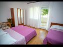 Appartamenti Ana - great location, near the beach A1(9), A2(4) Vlasici - Isola di Pag  - Appartamento - A1(9): la camera da letto