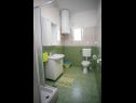 Appartamenti Ana - great location, near the beach A1(9), A2(4) Vlasici - Isola di Pag  - Appartamento - A1(9): il bagno con la toilette