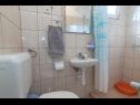 Appartamenti Krešo - 100 m from sea A1 desni(4), A2 lijevi(5), A3(2) Tkon - Isola di Pasman  - Appartamento - A2 lijevi(5): il bagno con la toilette