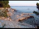Appartamenti Glory - 100m from beach; A1(4) Zdrelac - Isola di Pasman  - la spiaggia