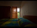 Appartamenti Daju - 3 colours: A1 plavi(2+2), A2 žuti(4+1), A3 narančasti(2) Zdrelac - Isola di Pasman  - Appartamento - A1 plavi(2+2): la camera da letto