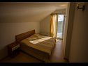 Appartamenti Daju - 3 colours: A1 plavi(2+2), A2 žuti(4+1), A3 narančasti(2) Zdrelac - Isola di Pasman  - Appartamento - A2 žuti(4+1): la camera da letto