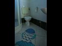 Appartamenti Daju - 3 colours: A1 plavi(2+2), A2 žuti(4+1), A3 narančasti(2) Zdrelac - Isola di Pasman  - Appartamento - A1 plavi(2+2): il bagno con la toilette