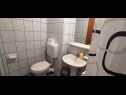 Appartamenti Davor - with parking; A2(2+2), A5(2+2), A6(2+2), A7(2), A8(6) Zdrelac - Isola di Pasman  - Studio appartamento - A7(2): il bagno con la toilette