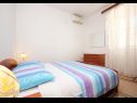 Appartamenti Nevenkos - 20 m from beach A1(6+1), A2(4+2) Kuciste - Peninsola di Peljesac  - Appartamento - A1(6+1): la camera da letto
