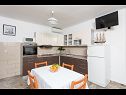 Appartamenti Baničević - 150m from sea A2(3+1) Orebic - Peninsola di Peljesac  - Appartamento - A2(3+1): la cucina con la sala da pranzo