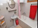 Appartamenti Rosa- 30m from beach A1(2), SA2(2) Orebic - Peninsola di Peljesac  - Appartamento - A1(2): il bagno con la toilette