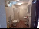 Appartamenti Vido - 150 m from beach: A1(2+2), A2(6+3) Trpanj - Peninsola di Peljesac  - Appartamento - A1(2+2): il bagno con la toilette