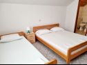 Appartamenti Vido - 150 m from beach: A1(2+2), A2(6+3) Trpanj - Peninsola di Peljesac  - Appartamento - A2(6+3): la camera da letto