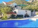 Casa vacanza Anita - with pool : H(8+2) Viganj - Peninsola di Peljesac  - Croazia - la piscina