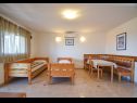 Appartamenti Lidija - family friendly & close to the sea: A1(4), B2(2+2), C3(2) Banjol - Isola di Rab  - Appartamento - B2(2+2): il soggiorno