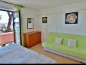 Appartamenti Zdenka - garden terrace: A1(5), A2(4), A3(2+2) Barbat - Isola di Rab  - Appartamento - A2(4): la camera da letto