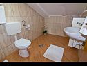 Appartamenti Ankica - pool & garden A1(9), A2(8) Kampor - Isola di Rab  - Appartamento - A2(8): il bagno con la toilette