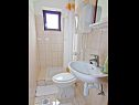 Appartamenti Ankica - pool & garden A1(9), A2(8) Kampor - Isola di Rab  - Appartamento - A2(8): il bagno con la toilette