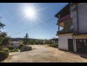 Appartamenti Davorka - with sea view: A1(4+1), A2(4+1) Kampor - Isola di Rab  - il cortile (casa e dintorni)