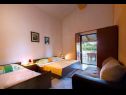 Appartamenti Davorka - with sea view: A1(4+1), A2(4+1) Kampor - Isola di Rab  - Appartamento - A2(4+1): la camera da letto