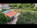 Appartamenti Ankica - pool & garden A1(9), A2(8) Kampor - Isola di Rab  - il giardino