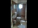 Appartamenti Ankica - pool & garden A1(9), A2(8) Kampor - Isola di Rab  - Appartamento - A1(9): il bagno con la toilette