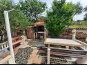 Appartamenti Robi- swimming pool and beautiful garden A1-žuti(5), A2-crveni(5), A3(3+1) Kampor - Isola di Rab  - komin