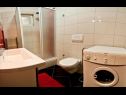 Appartamenti Spomenka - green paradise; A1(4+1), A2(4+1), A3(6) Palit - Isola di Rab  - Appartamento - A1(4+1): il bagno con la toilette