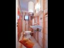 Appartamenti Marija - good location A1(4+1), A2(4+1) Supetarska Draga - Isola di Rab  - Appartamento - A1(4+1): il bagno con la toilette