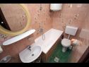 Appartamenti Ivo - with terrace : A1(4), B2(4), C3(2+1) Supetarska Draga - Isola di Rab  - Appartamento - A1(4): il bagno con la toilette