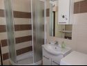 Appartamenti Suzy - 80m from the sea: A1 Šestica (6+1), A2 Četvorka (4) Supetarska Draga - Isola di Rab  - Appartamento - A1 Šestica (6+1): il bagno con la toilette