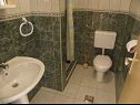 Appartamenti Taša - 5 m from sea: SA1(2), SA2(2), SA3(2), SA4(2), A5(2+2) Lukovo Sugarje - Riviera Senj  - Studio appartamento - SA3(2): il bagno con la toilette
