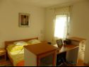Appartamenti Zlato - with pool : SA1 Murva (2), A3 Lovor (4), A4 Mendula (2+1), SA5 Maslina (2) Senj - Riviera Senj  - Studio appartamento - SA5 Maslina (2): la camera da letto