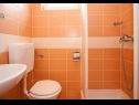 Appartamenti e camere Vjenceslava - with parking : A1(4+2), A2(3+2), A3(2+1), A4(2+1), R5(2) Senj - Riviera Senj  - Appartamento - A3(2+1): il bagno con la toilette