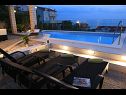Casa vacanza Filippo - with pool : H(8+2) Bilo - Riviera Sibenik  - Croazia - la piscina