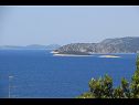 Casa vacanza Filippo - with pool : H(8+2) Bilo - Riviera Sibenik  - Croazia - H(8+2): lo sguardo sul mare
