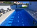 Casa vacanza Kreso - with pool: H(8) Brodarica - Riviera Sibenik  - Croazia - la piscina