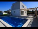 Casa vacanza Kreso - with pool: H(8) Brodarica - Riviera Sibenik  - Croazia - H(8): la terrazza